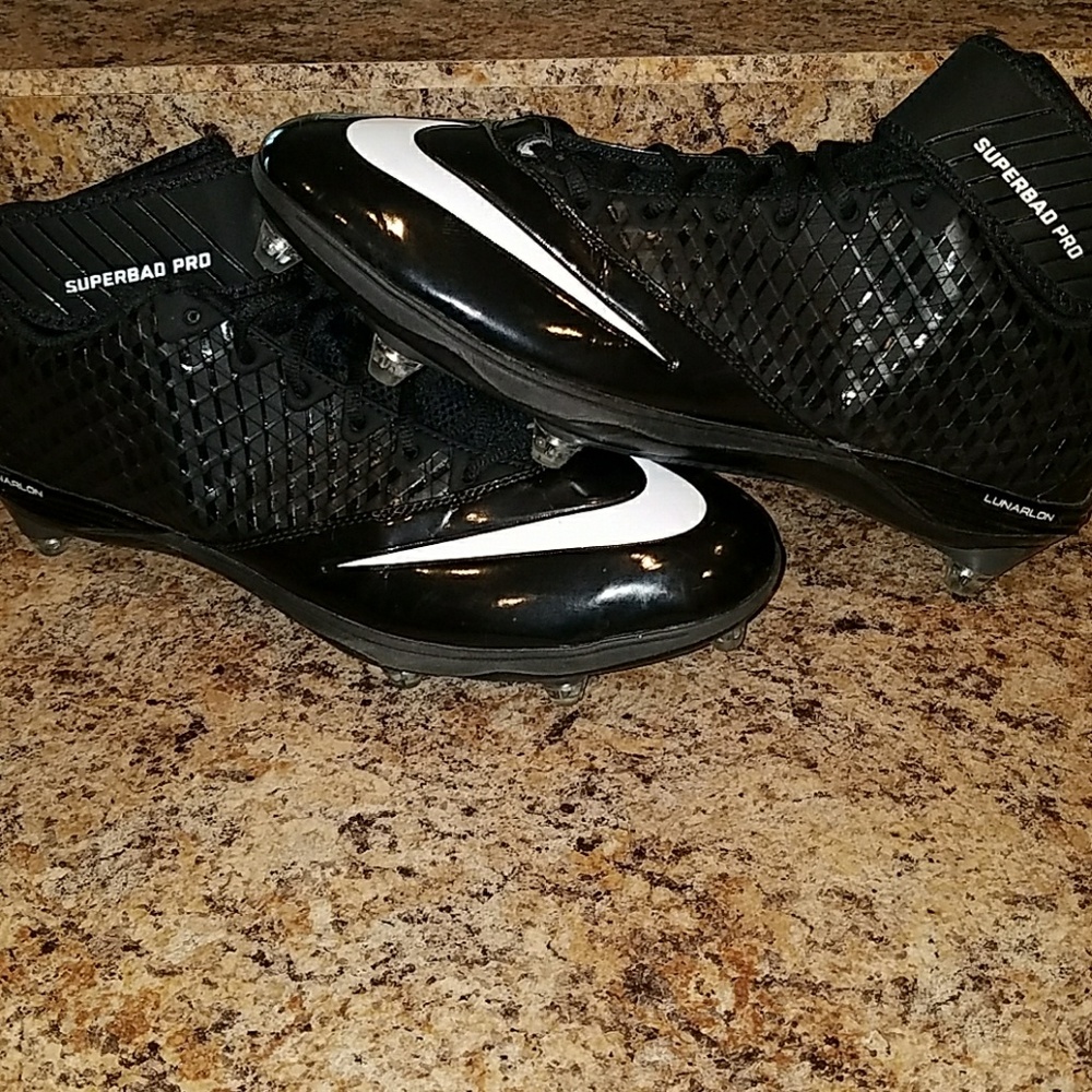 Nike Superbad Pro cleats/Spikes with Lunarlon sole